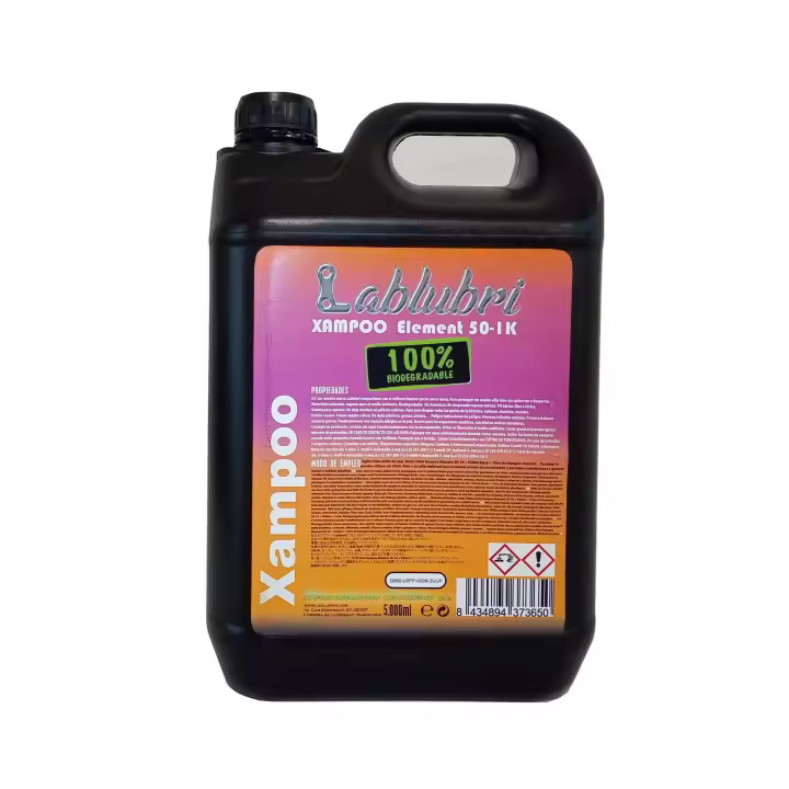 Lablubri Xampoo Elemento 50-1k Concentrado 5000ml - Producto Ecológico para Reparación y Mantenimiento de Bicicletas - 1
