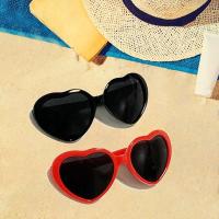 Gafas de Sol Vintage en Forma de Corazón Rosas Mujer - details 3