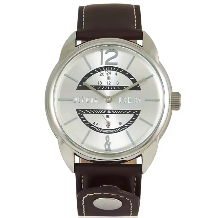 Devota & Lomba Dl009mmf01br  Reloj Para Unisex Color Marron - 1