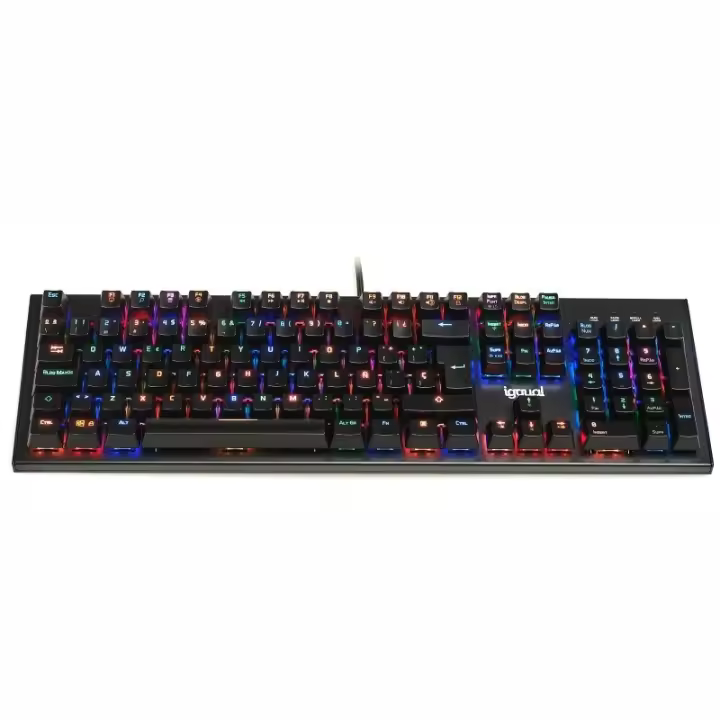 iggual - Teclado gaming mecánico OBSIDIAN RGB negro IGG317969 - 1