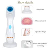 Limpieza Profunda Rotatoria Eléctrica Portátil 3-en-1 Herramienta De Belleza USB Impermeable Cepillo De Limpieza Facial Multifuncional - details 0