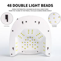 Lámpara De Secado De Uñas LED UV Recargable 48LEDs Máquina Secadora Cordless Profesional Para Polvo De Uñas Y Manicura Herramienta De Luz UV - details 2