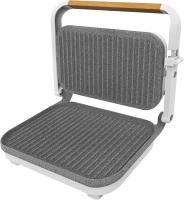 Cecoetc 3496 Rock'nGrill 1300 Wood W Parrilla eléctrica con revestimiento de piedra RockStone Base antideslizante y 1300 W de potencia. - details 1