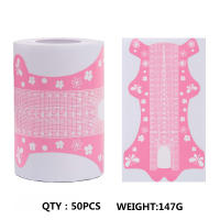 50Pcs Formas De Uñas Extra Largas Rosa Para Extensión De Uñas UV Gel Adhesivo Papel Herramientas De Manicura - details 2