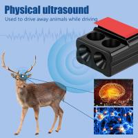 2Pcs Silbato Ultrasonido De Advertencia Para Coche Repelente De Animales Con Alarma De Ciervo Dispositivo De Advertencia De Animal Para Carro Y Motocicleta - details 3