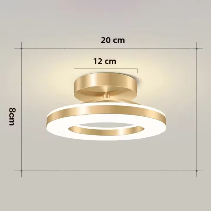 Lámpara De Techo LED Moderna Para Iluminación Interior Decorativa Para Dormitorio Comedor Sala De Estar Balcón Corredor Luz De Techo - 1