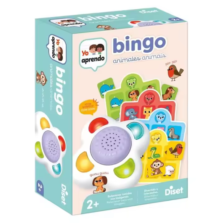 Diset Yo Aprendo Bingo Animales 301 - 1