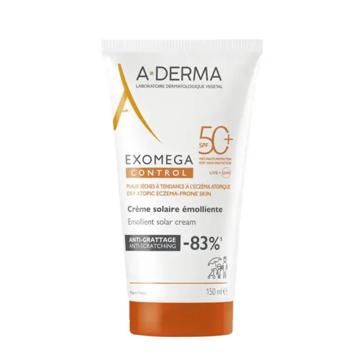A-derma exomega control crema solar emoliente spf 50+ 150ml - 1