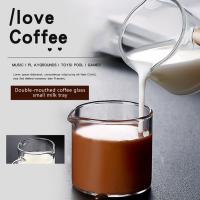 Taza De Café De Vidrio Borosilicato Grueso Doble Boca Para Espresso Ecológica Translúcida Utensilios De Cocina Para El Hogar - details 7