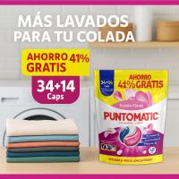 Puntomatic Detergente en Cápsulas Fusión Floral para Ropa Pack Ahorro 192 Cápsulas - details 0