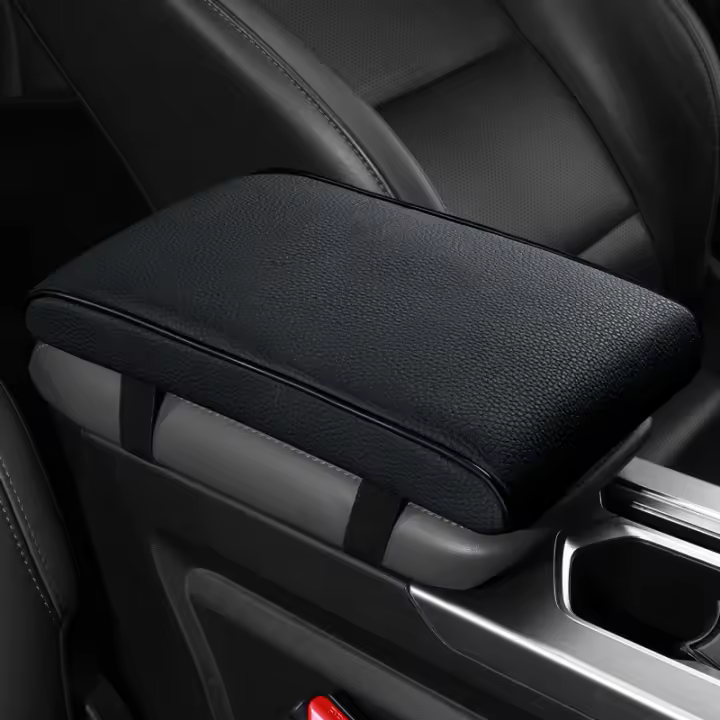 Nueva Funda De Muñeca De Cuero Genuino Amigable Con La Piel Para Coche Con Memoria De Algodón Para Universal Con Textura Avanzada - 1