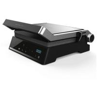 Parrilla Eléctrica Rock?ngrill Smart, 2000w De Potencia, Sistema De Ajuste De Tiempo Y Temperatura, Apertura 180º,placas Extraíbles Aptas Para Lavavajillas,bandeja Recogegrasas - details 0