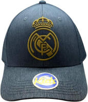 Real Madrid Gorra Oficial - Estilo y Pasión Futbolera Gorra Ajustable del Real Madrid- ¡Demuestra tu Apoyo al Equipo! - details 1
