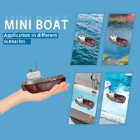 Barco RC S820 2.4G 1/72 Con Dos Motores Potentes Modelo De Barco Remolcador Eléctrico Control Remoto Para Niños Regalo - details 2