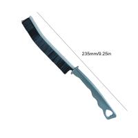 Cepillo De Limpieza Para Grietas Con Manija Larga Dureza Alta Para Ducha Azulejos Ralladura Ventanas Herramienta Multifuncional De Limpieza Del Hogar - details 7
