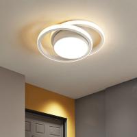 1PCS Lámpara de techo LED de Aluminio Doble Redondo Blanco 32W 27*22*6 Luz Blanca 220V 6500K - details 0