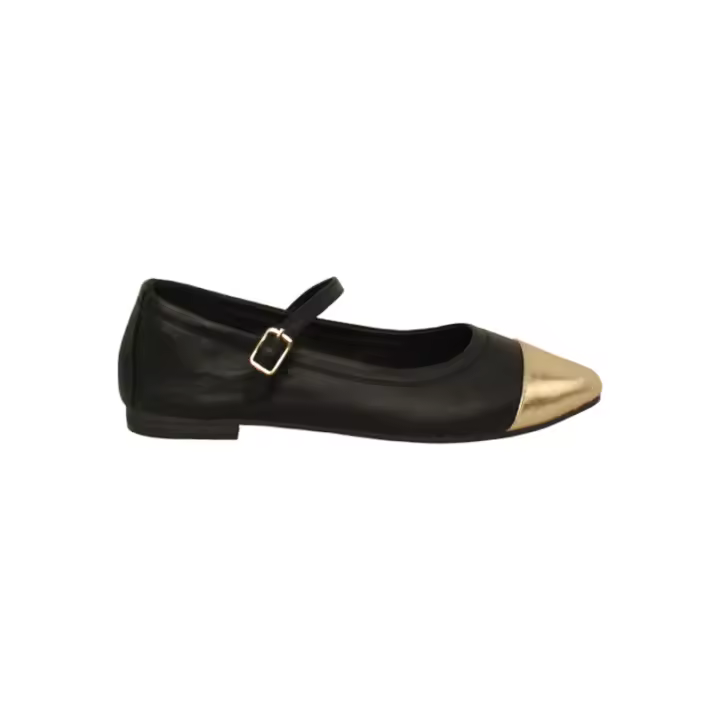 zapato con pulsera combinado puntera metal - 1