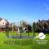 AREBOS Almohadillas de Seguridad Cojín Trampolín 183 cm Multicolor - details 21