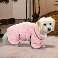 Bata De Baño Para Perros Microfibra Secado Rápido Toallas Para Pequeños Medianos Y Grandes Mascotas Gatos Ropa De Mascota Accesorios Para Perros - details 1