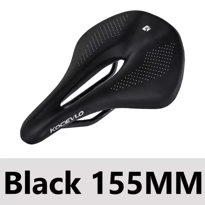 Sillín De Bicicleta COCEVLO Para Hombres Carbono 240x143/155mm Cómodo Para Carretera MTB Carreras Y Senderismo - 1