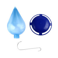 Comedero colgante automático exterior para pájaros, comedero anticaída y resistente al desgaste para pájaros colibríes para descansar y beber - details 3