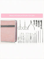 Kit De Cuidado De Uñas Profesional De Acero Inoxidable Conjunto De Manicura Y Pedicura Portátil Para Uñas Y Tendones - details 6