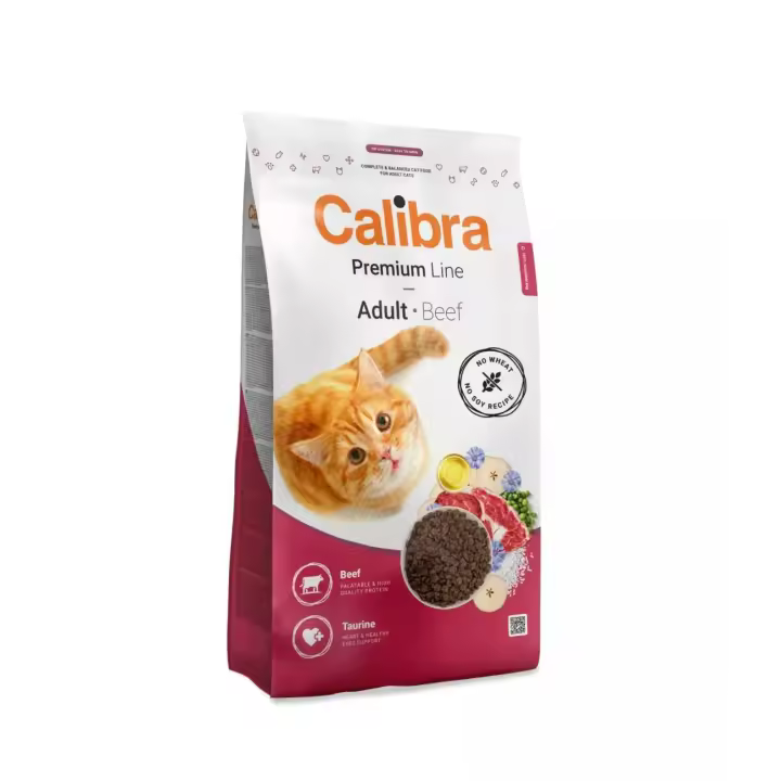 Calibra Cat Premium Line Adult Carne Vacuno 2kg - 1