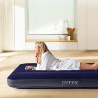 ZYLX SHOPPING - Colchón Hinchable Intex Dura-Beam Classic Downy | 5 Tamaños Disponibles | Cama de Aire Portátil y Cómoda | Inflado Rápido para Camping, Viajes y Hogar - details 0
