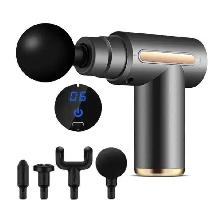 Masajeador Profesional Con Pantalla LCD Y 30 Niveles De Ajuste Para Masaje Profundo De Cuerpo Brazos Piernas Espalda PAQIN - 1