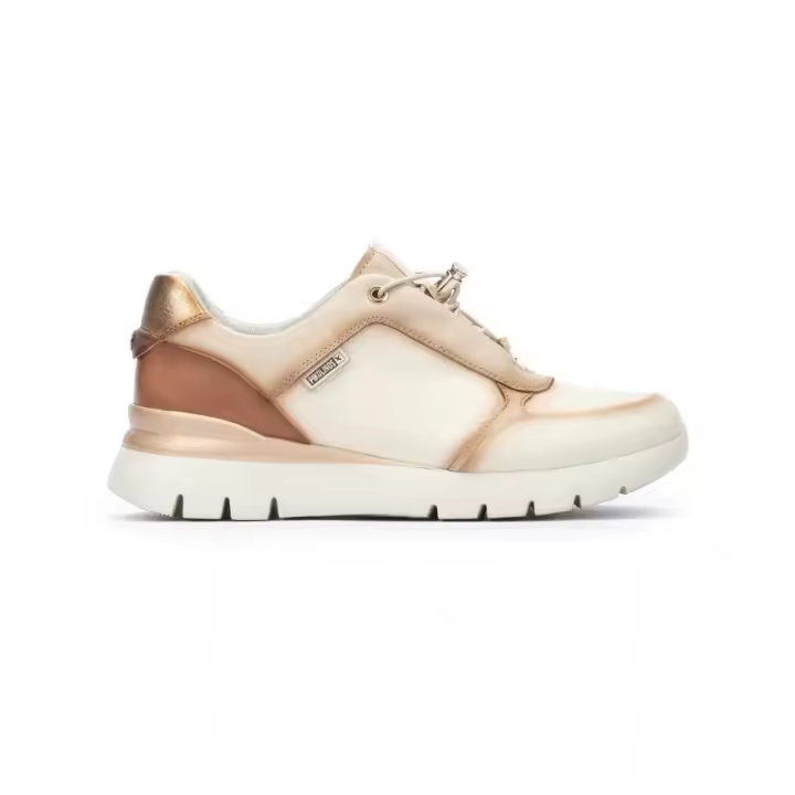 PIKOLINOS 6607C1 909 Sneakers mujer 33679 24I CASUALSPORTE CORDON Y CREMALLERA NATA - 1