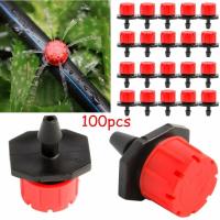 Sistema De Riego Por Drip Micro 100Pc Emisor Ajustable Distribuidor De Agua Para Jardín Conector De Agua De Plástico PP - details 0