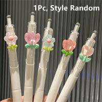 Bolígrafos De Gel Creativos Kawaii Para Oficina Y Escuela Accesorios De Oficina Suministros Escolares Bolígrafo De Punto De Seda Secado Rápido Aesthetic - details 0