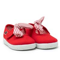 Zapatillas de lona niña VICTORIA 105110 MERCEDES LAZO ROJO 3581 XLV - details 0