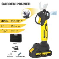 Tijeras De Podar Eléctricas Sin Cable Con Pantalla LED Herramienta De Jardín Compatible Con Batería Makita 18V - details 0