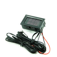 Termómetro Digital Doble Pantalla NTC Protección Metálica Impermeable Precisión Alta Para Tablero DC 4-28V Medidor De Temperatura - details 11