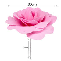 Rosa De Espuma 30cm Flor Artificial Para Decoración De Bodas Y Hogar Accesorios Para Manualidades Y Artesanía - details 3