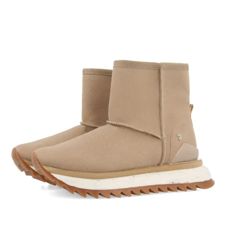 Gioseppo Zapatilla Australiano Beige Mujer - Clásico Temporada Tras Temporada - 1