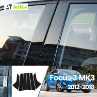 Pegatinas De Fibra De Carbono Negras Brillantes Para Puertas Y Ventanas De Ford Focus 3 MK3 2012-2018 Adhesivo Para Coche - details 0