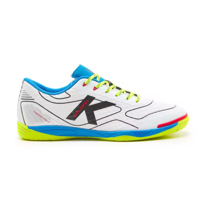 Kelme Zapatillas De Fútbol Sala Kelme Goleiro Blanco Y Azul - 1