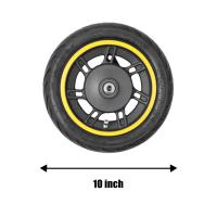 Juego De Rueda Frontal De 10 Pulgadas Para Scooter Eléctrico Ninebot Max G30 Con Neumático De Vaciado Duradero Y Antipinchazos Accesorios De Scooter - details 11
