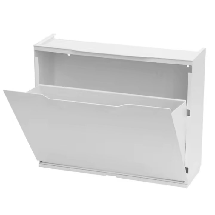 Zapatero Resina 51x17x41cm. Blanco - 1