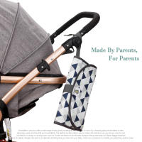 Alfombrilla De Cambio Para Bebé Portátil 3 En 1 Multifuncional Impermeable Con Bolsa De Almacenamiento Para Recién Nacidos - details 20