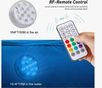 Luces LED Sumergibles IP68 Impermeable 16 Colores RGB con Ventosa - details 3