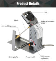 Máquina De Corte Alta Frecuencia 220V Para Scrapbooking Herramientas De Cinta De Encaje Y Tiras Máquina Térmica De Corte - details 7