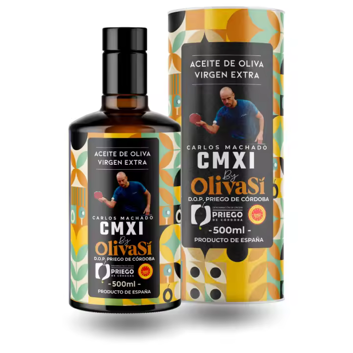 Aceite de Oliva Virgen Extra, D.O.P. Priego de Córdoba, OLIVA SÍ Carlos Machado XI Edition, 500ml, Coupage - 1