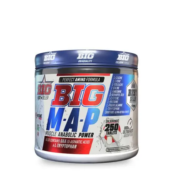 BIG M.A.P. BIG  aminoácidos esenciales Aumentan la Masa Muscular y Mejoran el Rendimiento Deportivo. - 1
