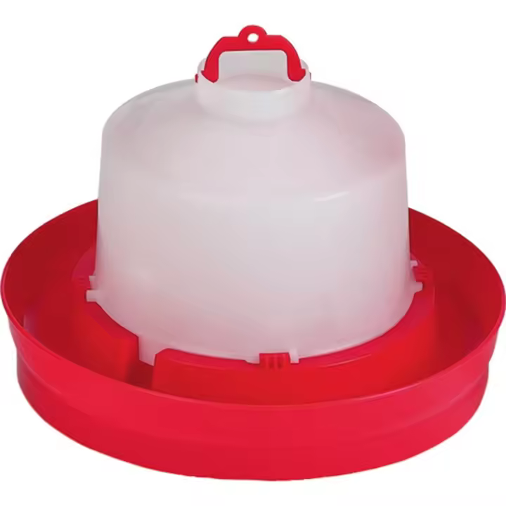 Bebedero para Pollos 1ra Edad ROJO 5 LITROS - 1