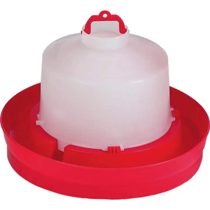 Bebedero para Pollos 1ra Edad ROJO 5 LITROS - 1