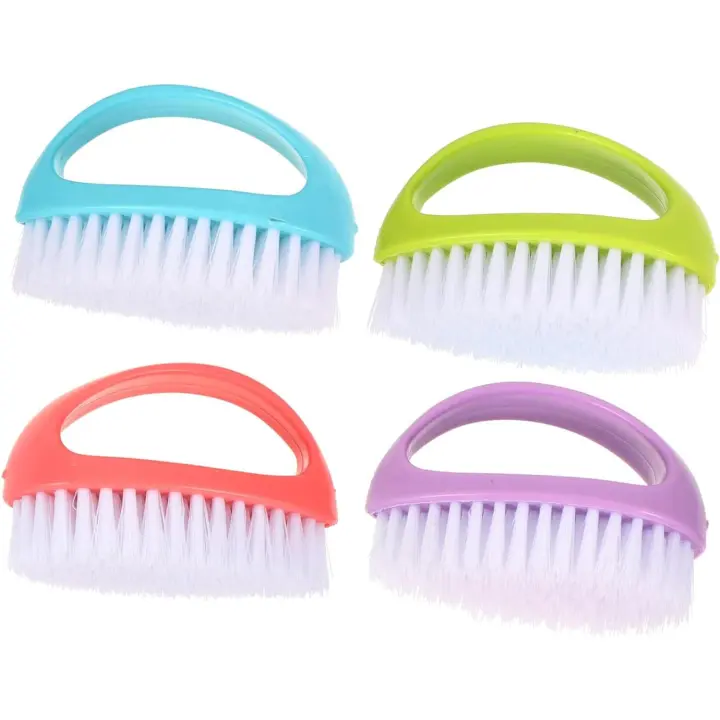4 de Limpieza Cabeza de mano de estilo simple para Zapatos de Limpieza para el hogar - 1