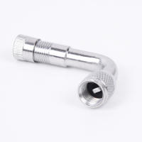 2pcs Adaptador De Extensión De Válvula De Neumático Para Motocicleta Y Coche 90 Grados Extensor De Válvula De Neumático De Ángulo De 90 Grados Accesorios De Neumáticos - details 2